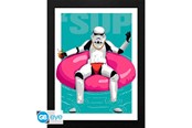 Drobiazgi - ABYstyle - ORIGINAL STORMTROOPER Framed print Pool Boy - Obraz - GBYDCO971