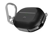 Sluchawki, zestaw sluchawkowy - KeyBudz Element - case for wireless earbuds charging case - AP3_S6_CBK