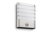 Lampy - Philips Raccoon wall lantern LED inox 1x4W SELV IR (sensor - 915004308801