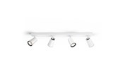 Lampy - Philips Paisley 4-spot track white - 915005530301