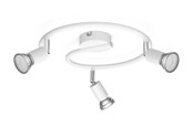 Lampy - Philips Limbali 3-spot round white - 929003252901