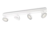 Lampy - Philips Clockwork spot rail 4x5W 2700K white - 915004333801
