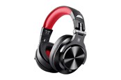 Sluchawki, zestaw sluchawkowy - OneOdio A71 Wired Headphones (Black and Red) - A71 Red Black