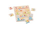 Puzzle - Goki Wooden Jigsaw Puzzle Learn to Count 20 pcs. Drewniany - 57344