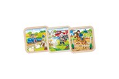 Puzzle - Goki Wooden Jigsaw Puzzle - assorted Drewniany - 57382