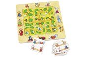 Puzzle - Goki Find Your Way Layout Game Drewniany - 56944
