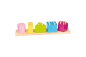 Puzzle - Goki Shape Puzzle 20 pieces. Drewniany - 58927