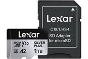 Karta pamieci - Lexar Professional Silver Plus MicroSD/SD - 205MB/s - 1TB - LMSSIPL001T-BNANG