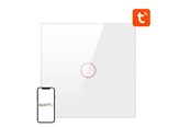 Inteligentny dom - Avatto Smart Light Switch ZigBee ZTS02-EU-W1 1 Way TUYA (white) - ZTS02-EU-W1