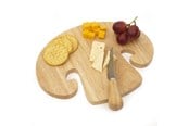 Akcesoria kuchenne - Kikkerland - Mushroom Cutting Board & Knife - PM24