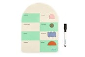 Znaki i karty - Kikkerland - Magnetic Memo Board Green - INK15-G
