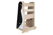 Kreatywne gry - Small Foot - Wooden Learning Tower Penguin Wild Life 92cm - 12455