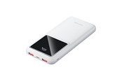 Powerbank - Vention Powerbank FHKW0.10000mAh Micro-USB USB-C 2xUSB-A 22.5W (white) Powerbank - Biały - 10000 mAh - FHKW0