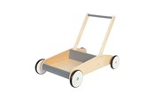 Zabawki dla niemowlat - Small Foot Wooden Walker Grey - 12550
