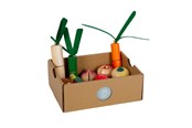 Figurki - Small Foot - Wooden Cutting and Vegetable Play Set Fresh 14pcs. - 12563