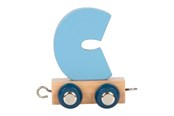 Pokój dziecięcy - Small Foot - Wooden Letter Train Polar - C - 12573