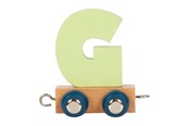Pokój dzieciecy - Small Foot - Wooden Letter Train Polar - G - 12577
