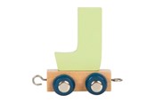 Pokój dzieciecy - Small Foot - Wooden Letter Train Polar - J - 12580