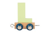 Pokój dzieciecy - Small Foot - Wooden Letter Train Polar - L - 12582
