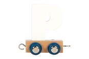 Pokój dziecięcy - Small Foot - Wooden Letter Train Polar - P - 12586