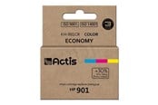 Tusz, toner i material eksploatacyjny - Actis standard KH-901CR - colour (cyan magenta yellow) - compatible - remanufactured - ink cartridge (alternative for: HP 901 HP CC656AE) - KH-901CR