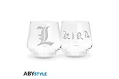 Drobiazgi - ABYstyle - DEATH NOTE 2 Glass Set Kira & L - Szkło - ABYVER222