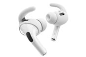 Słuchawki, zestaw słuchawkowy - KeyBudz Earbuddyz for Airpods Pro Gen 2 - White - APP2_S4_WHT