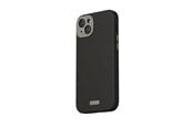 Telefon - Pokrowiec i etui - Moshi Napa for iPhone 15 Plus - Midnight Black - 99MO231102