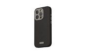 Telefon - Pokrowiec i etui - Moshi Napa for iPhone 15 Pro - Midnight Black - 99MO231103
