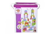 Zabawki dla niemowlat - Eichhorn Wooden Blocks Colored 75pcs. - 100088011