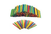 Klocki konstrukcyjne - Colorations Colored Wooden Craft Sticks 1000pcs - 1000CS