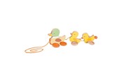 Zabawki dla niemowlat - Classic World Wooden Pull Along Figure Ducks - 10513