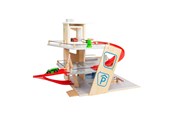 Samochody i pojazdy - Small Foot - Wooden Garage with Car Wash - 11676