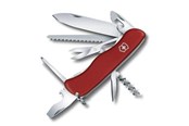 Narzędzia wielofunkcyjne - Victorinox OUTRIDER Locking Blade Swiss Army Knife - Red - 111mm Linear Lock - 0.8513