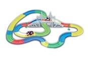 Tory, kolejki i akcesoria - Amewi Magic Traxx Race Track 373 pieces transport box - 100615