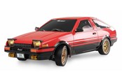 Zdalnie sterowane zabawki - Amewi AE86 Sprinter Trueno Scale Drift Racing Car 1:18 RTR Red - 21103