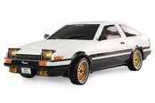 Zdalnie sterowane zabawki - Amewi AE86 Sprinter Trueno Scale Drift Racing Car 1:18 RTR White - 21104