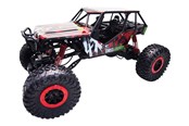 Zdalnie sterowane zabawki - Amewi Crazy Crawler 4WD RTR 1:10 Rock Crawler Red - 22216