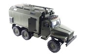 Zdalnie sterowane zabawki - Amewi Ural B36 Military Lorry 6WD RTR 1:16 Green - 22371