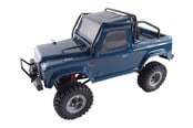 Zdalnie sterowane zabawki - Amewi AMXrock Crawler AM24 4WD RTR Blue - 22372