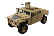 Zdalnie sterowane zabawki - Amewi 4x4 US Military Truck Humvee 1:10 RTR Desert Sand - 22418