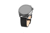 Smartwatch - akcesoria - FIXED Leather Strap for Smartwatch Universal 20 mm - Black - FIXLST-20MM-BK