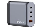 Telefon - Adapter i Ładowarka - Verbatim power adapter - GaN - 3 x USB-C USB - 140 Watt - 32203