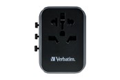 Telefon - Adapter i Ładowarka - Verbatim UTA-03 power adapter - 24 pin USB-C USB - 30 Watt - 49545