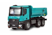 Zdalnie sterowane zabawki - Amewi Mercedes-Benz Lorry Tipper Pro Metal 2.4GHz RTR Teal - 22533