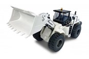 Zdalnie sterowane zabawki - Amewi Wheel loader G485E AE 1:14 part-metal RTR White - 22535