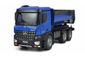Zdalnie sterowane zabawki - Amewi Mercedes-Benz Arocs Licensed Tipper Lorry 2.4GHz RTR Blue - 22537