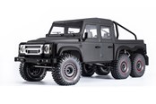 Zdalnie sterowane zabawki - Amewi AMXRock RCX10.3P Scale Crawler 6x6 Pick-Up 1:10 ARTR Grey - 22558