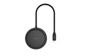 Telefon - Adapter i Ladowarka - FIXED MagHub 7in1 USB-C HUB 4K & wireless charging - Black - FIXHU-M-BK