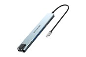 USB hub - BlitzWolf BW-TH5 10-in-1 USB-C Docking Station (silver) USB hub - 10 - Srebrny - BW-TH5 10in1